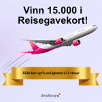 Vinn 15.000 i Reisegavekort!