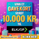 Vinn et gavekort verdt 10.000 kr til Elkjop