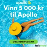 Vinn 5000 kr til Apollo