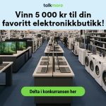 Vinn 5000 kr til din favoritt elektronikkbutikk