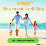 Vinn et gavekort hos Ving - Verdi 10000 kr.