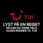 Vinn 10.000 kr til TUI