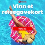 Vinn et reisegavekort på 3 000 kr