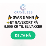 Svar & vinn et gavekort på 5.000 kr til BliVakker