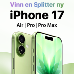 Vinn en splitter ny iPhone 17