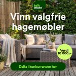 Vinn 10.000 kr til hagemøbler