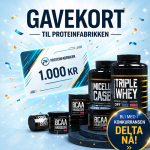 Svar & Vinn et gavekort til Proteinfabrikken på 1.000,-