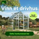 Vinn et drivhus - Verdi 10 000 kr.