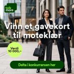 Vinn et gavekort til moteklær - verdi 10.000 kr.
