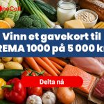 Vinn et gavekort til REMA 1000 på 5 000 kr.